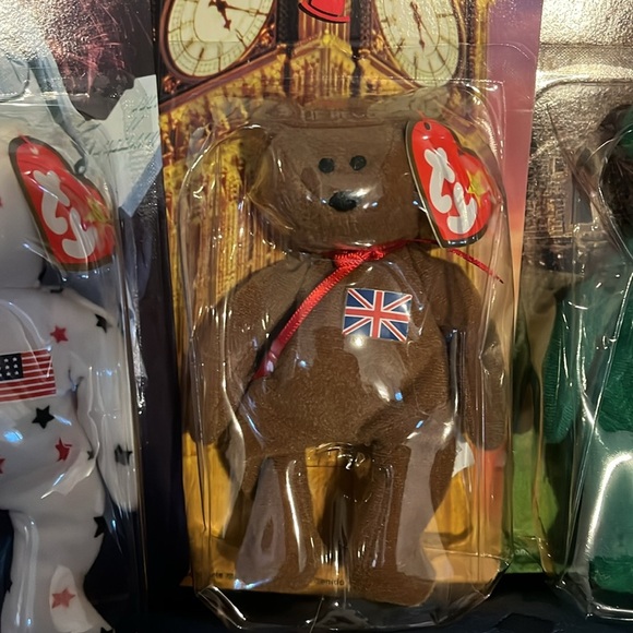 Beanie Baby Set of 4 Country Teenie Bears McDonald’s Promo 1997/1998 - Picture 3 of 10